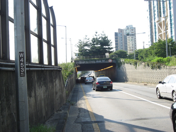 강변북로(난지방향) 동작대교 지난 1,440M 사진