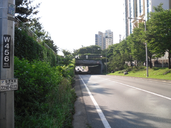 강변북로(난지방향) 동작대교 지난 1,525M 사진