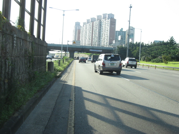 강변북로(난지방향) 동작대교 지난 1,950M 사진