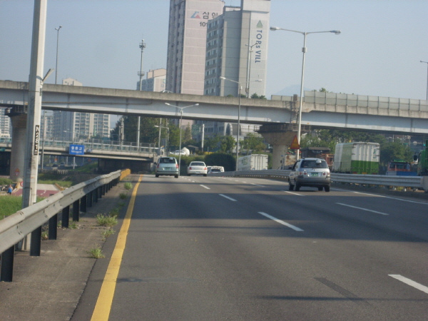 동부간선도로(상계방향) 이화교 지난 1,435M 사진