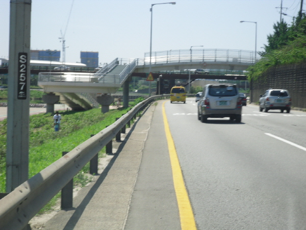 동부간선도로(성수방향) 월릉교 지난 1,485M 사진