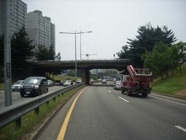 서부간선도로(시흥방향) 양평교 지난 740M 사진